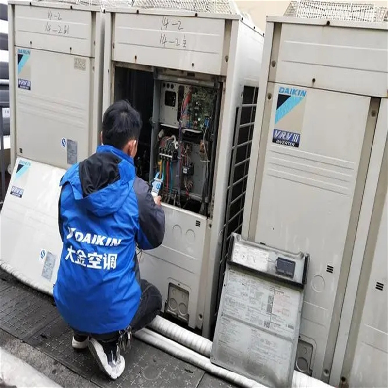 深圳福田百花柜机空调跳闸故障维修